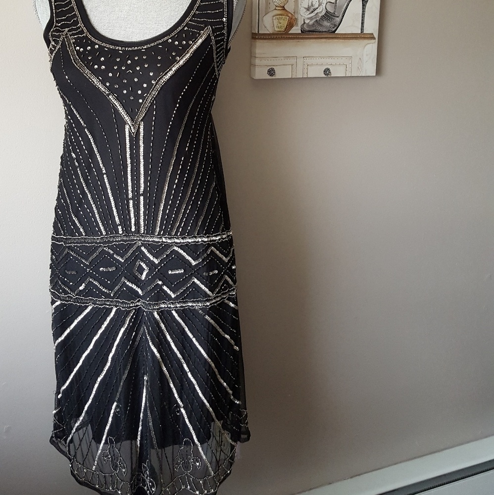 NWOT Flapper style Cocktail Dress